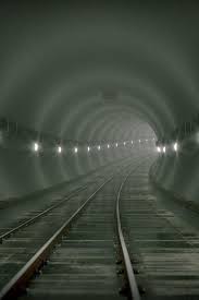 This Underground Tunnel For A Train To Run Through Is An Example Of Space For Motion Train Tunnel Underground Tunnels Urban Design Architecture
