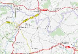 Welcome to the rohan online: Michelin Landkarte Rohan Stadtplan Rohan Viamichelin