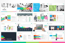 Project Modern Powerpoint Template Version Background