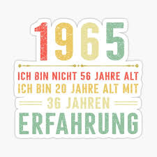 Sticker 56 Geburtstag Redbubble