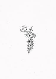 Floral Illustration Floral Illustration Tattoo Picture Tattoos Flower Tattoos