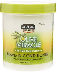 African Pride Olive Miracle Anti Breakage Leave In Conditioner By Olive Miracle Conditioner Textured Hair Olive Miracle Natural Hair Loss Treatment Diy Hair Loss Treatment