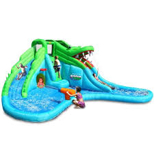Happy Hop Piscine Aire De Jeux Gonflable Aquatique Crocodile Achat Vente Aire De Jeux Gonflable Cdiscount