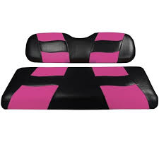 Thereby, this is high time to enter into the core topic of discussion. Madjax Golf Cart Seat Cover Set Black And Pink Riptide Pete S Golf Carts
