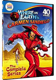 Premiered in 1985 with where in the world is carmen sandiego?, subsequent releases have sold millions of copies collectively worldwide. Amazon Com Where On Earth Is Carmen Sandiego The Complete Series Rita Moreno Jennifer Hale Scott Menville Movies Tv