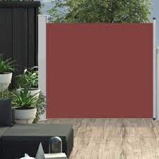 Has rv patio awnings online. Vidaxl Patio Retractable Side Awning 39 4 X118 1 Brown Vidaxl Com