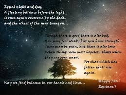 Autumn Equinox Pagan Quotes Equinox Night Poem