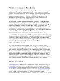Es decir, es un momento, un momento de mi vida política, un demócrata representativo que ya deja de creer en en siete meses de gobierno no hemos derramado una gota de sangre ni hemos ordenado una tortura ni. Politica Economica De Juan Bosch Republica Dominicana Fondo Monetario Internacional
