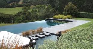 Pin By Martha Gillis On Pool Water Feature Ideas Infinity Pool Backyard Pool Landscaping Backyard Pool Landscaping