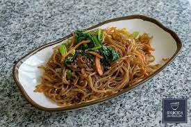 japchae angebratene glasnudeln rezept japanische koreanische rezepte rezept glasnudeln rezept koreanische rezepte glasnudeln