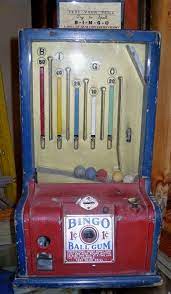 Bingo Ball Gum Vending Machine Vending Machine Gumball Machine Coin Op Machine