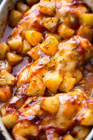 Barbecue beef brisket in crock pot. Pineapple Barbecue Chicken Recipe Easy Tasty Chicken Breast Recipe
