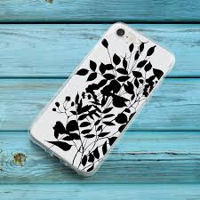 Black And White Mobile Cover Design Botanical Lace Phone Case Black And White Design On Soft Etsy Black Phone Case Lace Phone Case Illustration Phone Case