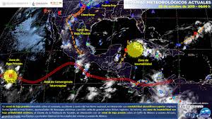 La interacción de la zona de confluencia intertropical con una vaguada en el pacífico. El Pronostico Del Clima De Hoy Noticias De Michoacan