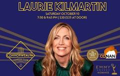 LAURIE KILMARTIN presented by Commonwealth Comedy Club