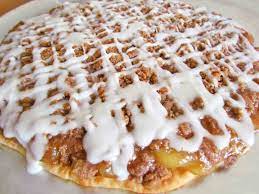 Easy Apple Dessert Pizza Recipe Apple Dessert Pizza Recipe Dessert Pizza Recipes Apple Dessert Pizza