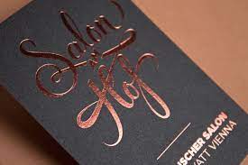 Showcase Of Creative Print Designs With Hot Foil Stamping Foil Business Cards Hot Foil Stamping Foil Stamping