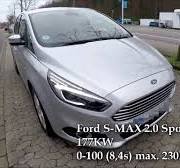 Ford S-MAX 2017 2.0 240HP POV Test Drive on Autobahn ACCELERATION & TOPSPEED