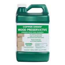 Copper Green 1 Gal Wood Preservative Copper1 The Home Depot