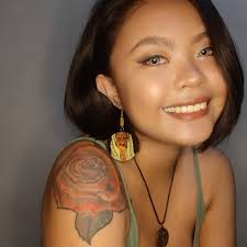 Handpainted Earrings by Neng