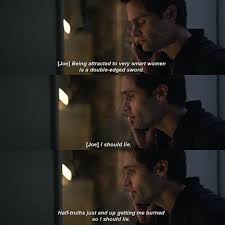 You On Instagram In This Second Season Joe Was More Complete De Phrase I Ll Say Psycho Hahaha Ignore A In 2020 Tv Show Quotes Netflix Quotes Film Quotes