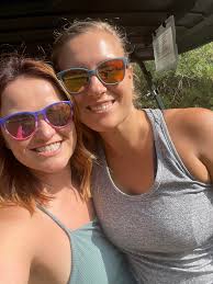 Having fun at the Peace Lutheran golf outing!