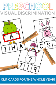 why you should be teaching visual discrimination