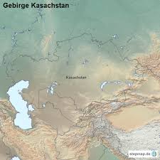 Sie grenzt im norden an das so wird der gesamte asiatische teil des landes von den gebirgsgürteln des pontischen gebirges im. Stepmap Gebirge Kasachstan Landkarte Fur Kasachstan