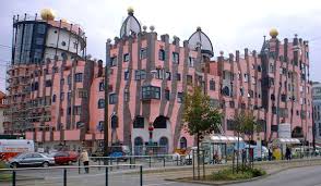 Unique hundertwasser building, indeed reminds gaudi architecture. Friedensreich Hundertwasser Wikipedia