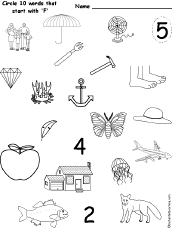 Discussion of the 'f' factor (fear) and its effect on business decisions. Letter F Alphabet Activities At Enchantedlearning Com