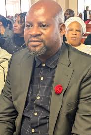 Munali Constituency aspiring candidate Hon Chrispin "Chris Mall" Chinda  join thousands of mourners at Mary Immaculate Parish Catholic church for  the funeral of Dr Winnie Kunda, Daughter to Prof Nkandu Luo.📸