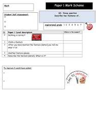 (a) 2 hours 20 minutes 2 m1 for a full method to find the difference between the two times or 2.2 hours Gcse 9 1 Edexcel Paper 1 Student Friendly Mark Scheme Teaching Resources