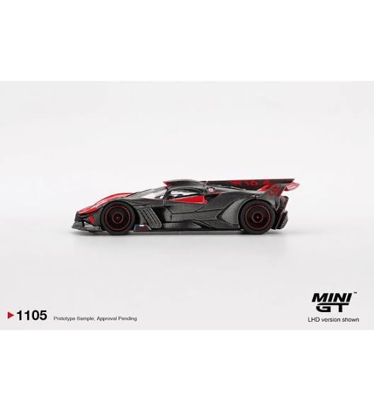 MINI GT Bugatti Bolide #1105 Red | 1:64