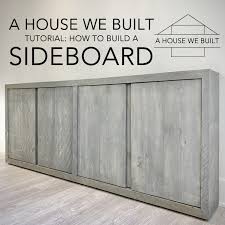 From nordic simplicity to a rustic charm, our sideboards made from wood are simply perfect. How To Build A Sideboard