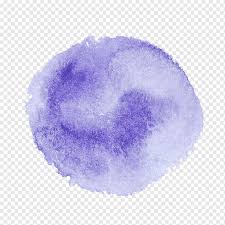 تأثير ألوان مائية جولة ألوان مائية علامات مائية Png