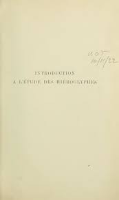 Futilités · 9 years ago. Calameo Introduction A L Etude Des Hieroglyphes Par H Sottas E Drioton 1922