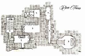 King S Catacombs D D Map Elven Tower Adventures Catacombs Dungeon Maps Map