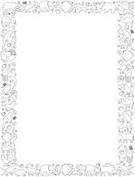 coloriage bordures gratuit 12646 decoupages bricolages de page jonalu