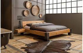 bedframe fjord slaapkamerideeen ledikant houten bed