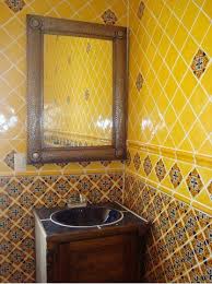 This includes the interior sink as well as the countertop surrounding it. Bathroom Bathroom Decor Mexican Home Decor Mexican Style Bathroom