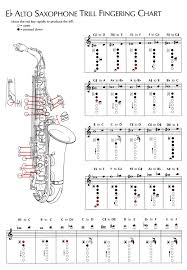 Fingering Trill Charts Uths Panther Band