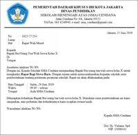 Contoh surat undangan rapat osis. Surat Undangan Resmi World Languages Quiz Quizizz
