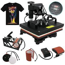 F2c 5 In 1 Professional Digital Transfer Sublimation Swing Away 360 Degree Rotation Heat Pre Best Heat Press Machine Heat Press Machine Screen Printing Machine