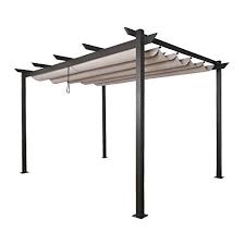 The pergola canopy is composed of a collection of horizontal panes aligned to accommodate light and air, but to hold rain and heat out. some great privacy can be provided by retractable pergola canopy, but they are not necessarily the best for shade. Best Pergolas Buying Guide Gistgear