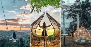 Kampung sinagang bukit kokol, jalan kokol menggatal, kota kinabalu. The Ever Famous Bali Swing Is Now At Le One Kokol Elf Sabah Foodie
