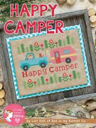 Maybe you would like to learn more about one of these? Cross Stitch Pattern Happy Camper By Lori Holt Quilt Yarn Stitch