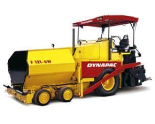 Dynapac F121W Asphalt Paver