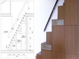 Gain De Place Et Elegance Pour Cet Escalier A Niches Et Pas Japonais L Escalier Donne Acces A Une Suite Escalier Japonais Escalier Gain De Place Plan Escalier