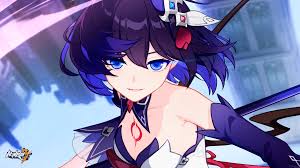 Seele in some of Veliona's poses i only changed the color of the eyes,  obviously : rhonkaiimpact3