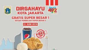 Hari terakhir promo hut jakarta diskon 22% kilat vm 2.0. Catat Ini 5 Promo Sambut Hut 492 Tahun Jakarta Warta Kota